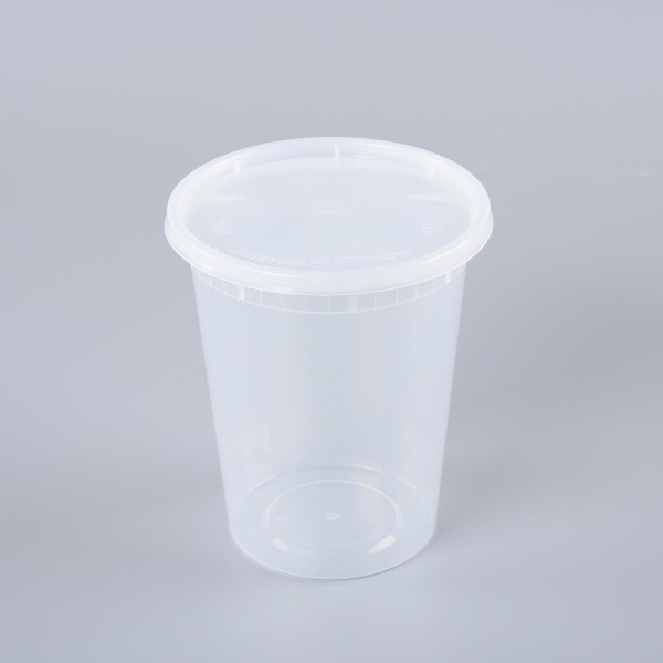 32oz PP Soup Cup with Lid