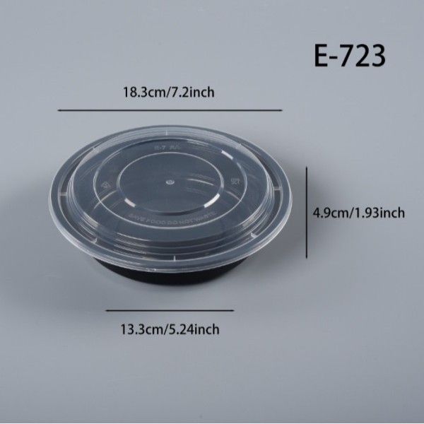 PP Disposable Take Out Container Bowl with Lid