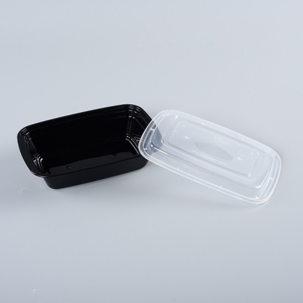 Disposable PP Take Out Container Square with Lid